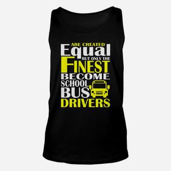 The School Bus Driver Gifts For Adults Apparel Clothes Women Unisex Tank Top | Crazezy CA