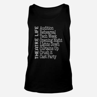 Theatre Nerd Broadway Gifts Thespian Actor Musical Lover Unisex Tank Top | Crazezy AU