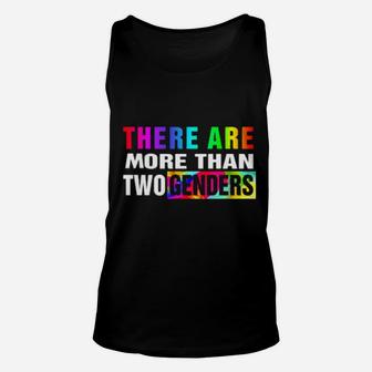 There Are More Than 2 Genders Unisex Tank Top - Monsterry CA