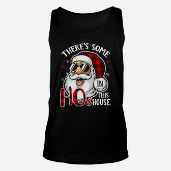 There Is Some Ho In House Unisex Tank Top - Monsterry