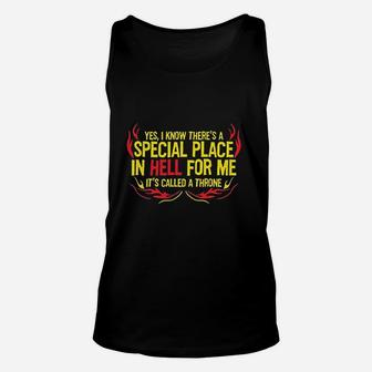 Theres A Special Place In Hell Unisex Tank Top | Crazezy AU