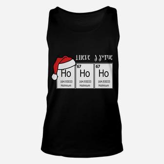 There`S Some Ho`S In This House Funny Christmas Science Sweatshirt Unisex Tank Top | Crazezy