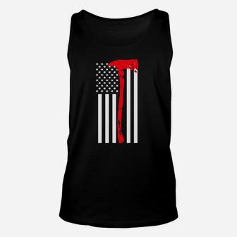 Thin Red Line Unisex Tank Top | Crazezy
