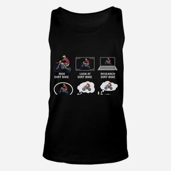 Things I Do In My Spare Time Motocross Dirt Bike Lover Gifts Unisex Tank Top | Crazezy AU