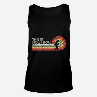 This Is How I Roll Retro Style Scooter Unisex Tank Top | Crazezy