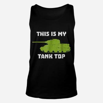 This Is My Funny Military Army T Shirt Men & Women Unisex Tank Top | Crazezy