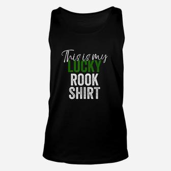 This Is My Lucky Rook Funny St Patricks Day Unisex Tank Top - Thegiftio UK