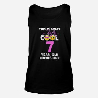 This Is What Really Cool 7 Year Old Looks Like Unisex Tank Top | Crazezy CA