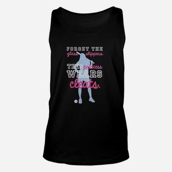 This Princess Wears Cleats Unisex Tank Top - Thegiftio