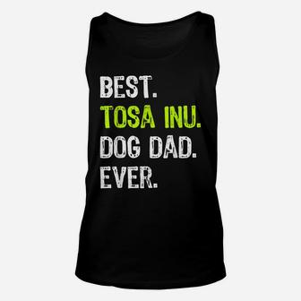 Tosa Inu Dog Dad Fathers Day Dog Lovers Unisex Tank Top | Crazezy DE