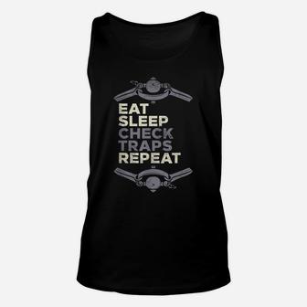 Trapper, Trap, Self Sufficient, Animal Trapping Unisex Tank Top | Crazezy