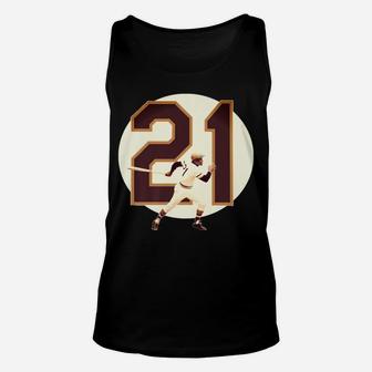 Tribute To Clemente Unisex Tank Top | Crazezy