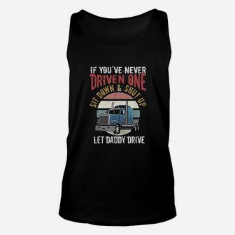 Truck Driver | Funny Trucker Unisex Tank Top | Crazezy