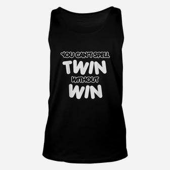Twin Siblings Twins Are Win Unisex Tank Top - Thegiftio UK