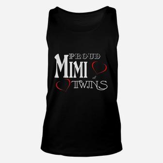 Twins Mimi Proud Mimi Of Twins Unisex Tank Top - Thegiftio UK