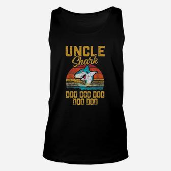 Uncle Shark Unisex Tank Top | Crazezy