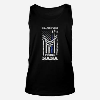 Us Air Force Stars Air Force Proud Nana Unisex Tank Top - Thegiftio UK