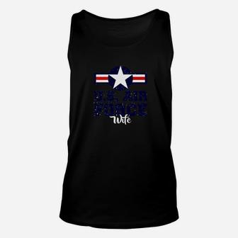 Us Air Force Wife Airman Ladies Fashion Unisex Tank Top - Thegiftio