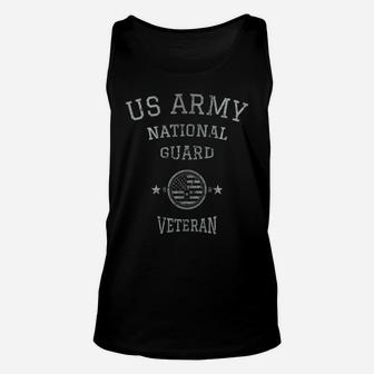 Us Army National Guard American Flag Retired Army Veteran Unisex Tank Top | Crazezy DE