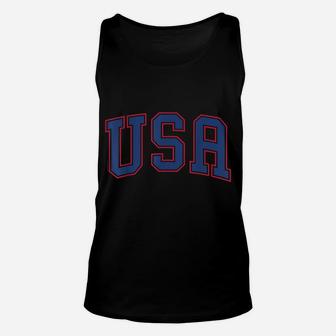 Usa T Shirt Women Men Patriotic American Pride 4Th Of July Unisex Tank Top | Crazezy DE