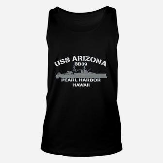 Uss Arizona Bb39 Unisex Tank Top | Crazezy AU