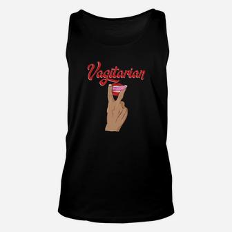 Vagitarian Lgbt Lesbian And Gays Design Unisex Tank Top - Monsterry AU