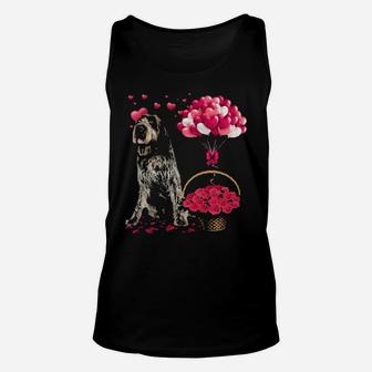 Valentine's Gift Graphic Wirehaired Pointing Griffon Unisex Tank Top - Monsterry CA