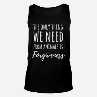 Vegan Design For Animal Rights And Meatless Veganism Unisex Tank Top - Monsterry AU