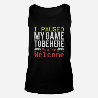 Video Games For Gamers Unisex Tank Top | Crazezy