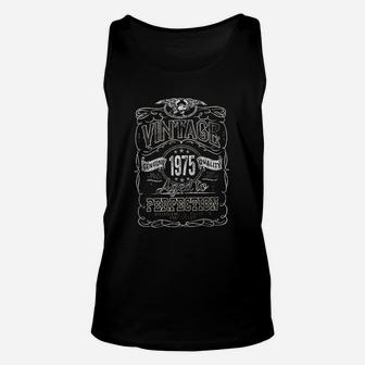 Vintage 1975 Aged To Perfection Unisex Tank Top | Crazezy UK