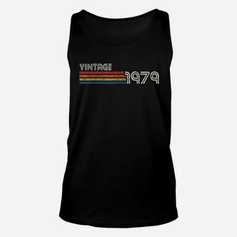 Vintage 1979 41St Birthday Unisex Tank Top | Crazezy