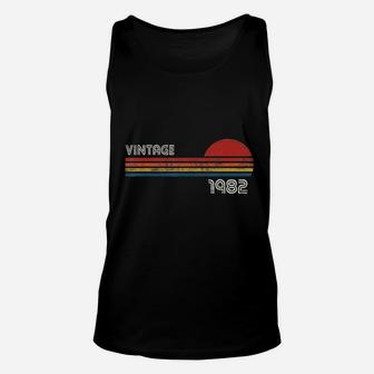 Vintage 1982 39Th Birthday T Unisex Tank Top | Crazezy AU