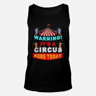 Vintage Costume Event Circus Staff Themed Birthday Party Unisex Tank Top | Crazezy