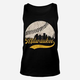 Vintage Distressed Milwaukee Baseball Apparel Unisex Tank Top | Crazezy CA