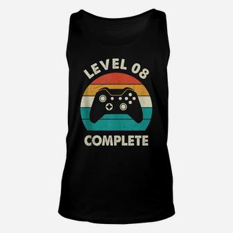Vintage Level 8Th Complete 8 Year Wedding Anniversary Gift Unisex Tank Top | Crazezy