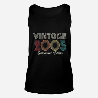 Vintage Made In 2005 16Th Birthday Unisex Tank Top | Crazezy