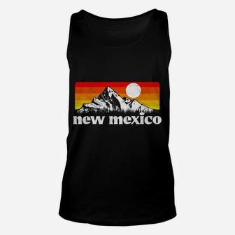 Vintage State Of New Mexico Retro Long Sleeve Shirt Unisex Tank Top | Crazezy