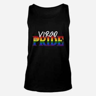 Virgo LGBT Gay Pride Flag Zodiac Sign Unisex Tank Top - Seseable