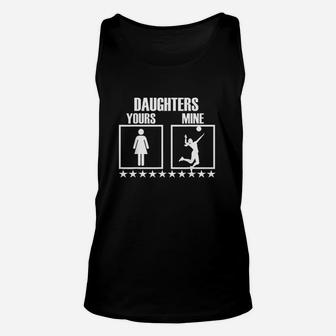 Volleyball Mom And Dad Gift For Volleyball Parents Unisex Tank Top | Crazezy DE