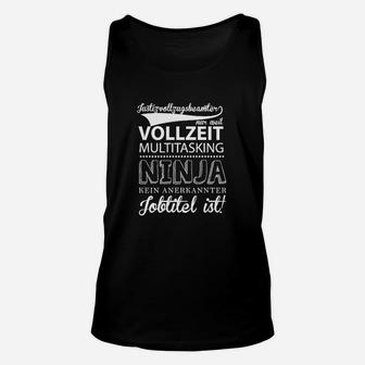 Vollzeit Ninja Justizvollzugsbeamter  TankTop - Seseable