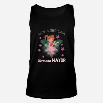 Voy A Ser Una Hermana Mayor Im Going To Be A Big Sister Unisex Tank Top | Crazezy CA