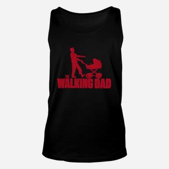 Walking Dad Unisex TankTop mit Kinderwagen, Lustiges Unisex TankTop für Väter - Seseable