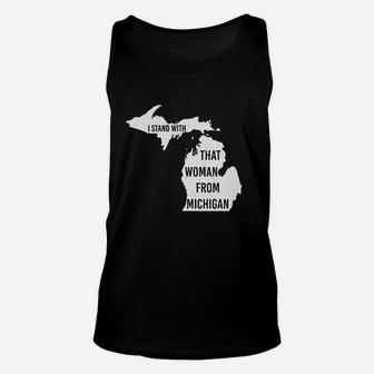 We Got Good I Stand With That Woman From Michigan Unisex Tank Top - Thegiftio UK