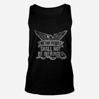 We The People Holsters Shall Not Be Infringed Unisex Tank Top | Crazezy UK