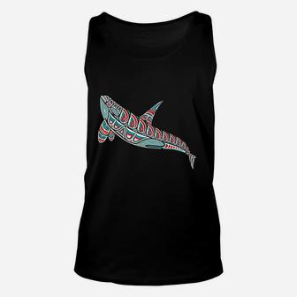 Whale Native American Indian Pacific Northwest Unisex Tank Top | Crazezy UK