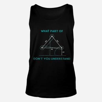 What Part Of Don't You Understand Barrel Racing Unisex Tank Top - Monsterry CA