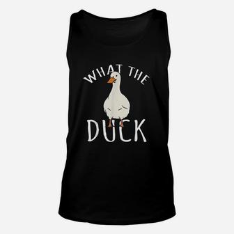 What The Duck Unisex Tank Top | Crazezy CA