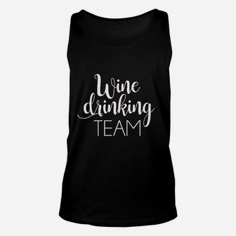 Wine Drinking Team Unisex Tank Top | Crazezy DE