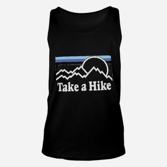 Women Take A Hike Hiking Mountain Unisex Tank Top | Crazezy CA
