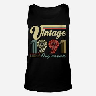 Womens 30 Years Old - Made In April 1991 - Vintage 30Th Birthday Unisex Tank Top | Crazezy
